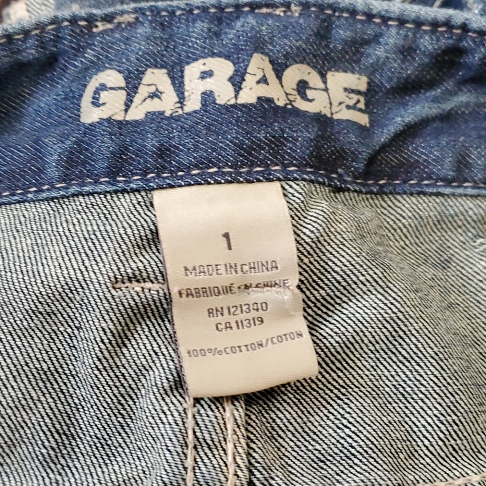 HOST PICK💖 Garage Med Washed Distressed Overalls Denim - Picture 6 of 6